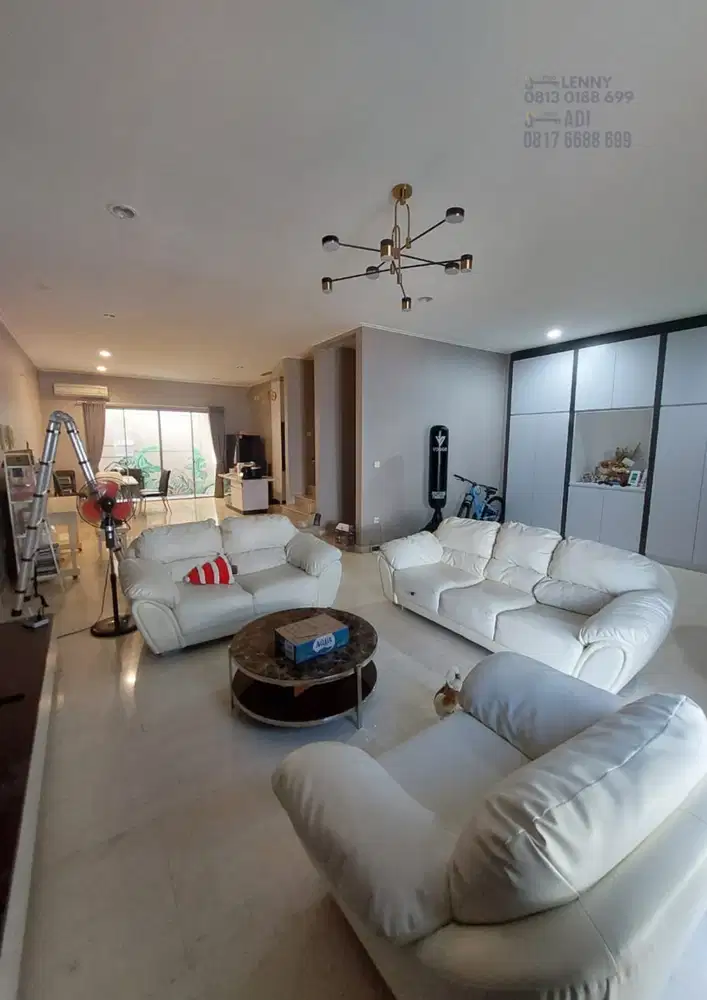 Dijual Rumah 8x20 Golf Island PIK Hadap Barat Daya