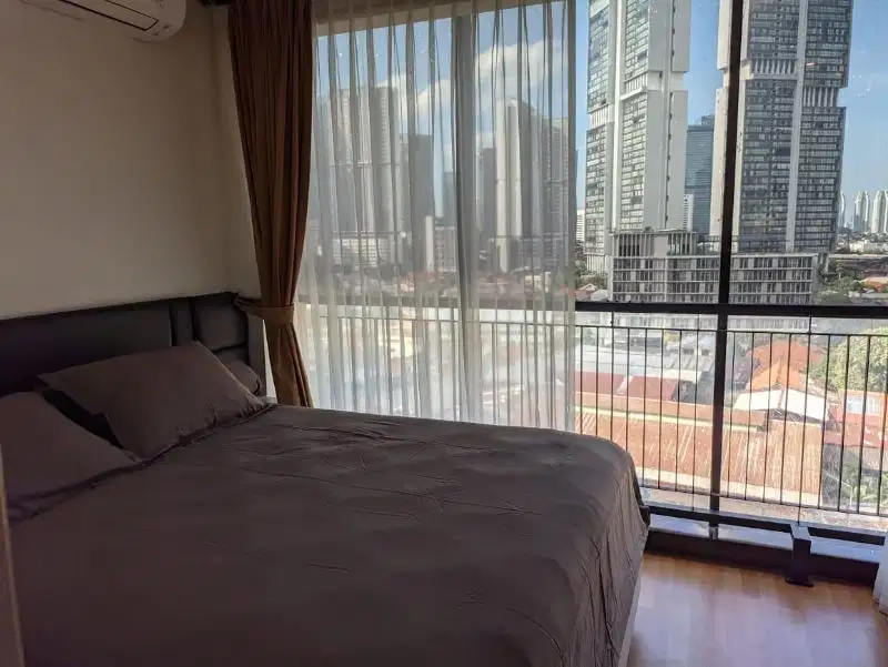 For Rent Apartemen Tamansari Semanggi 2 BR Full Furnish Lantai Rendah