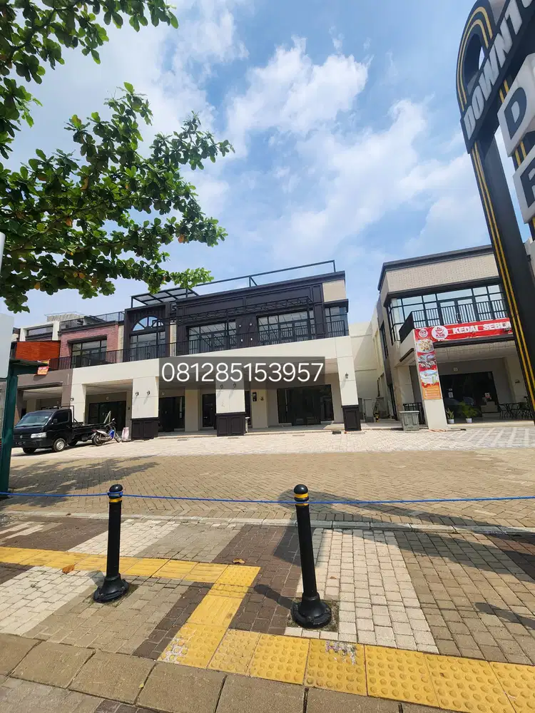 Dijual Gandeng or satuan! Ruko downtown drive gading serpong 3,2m!