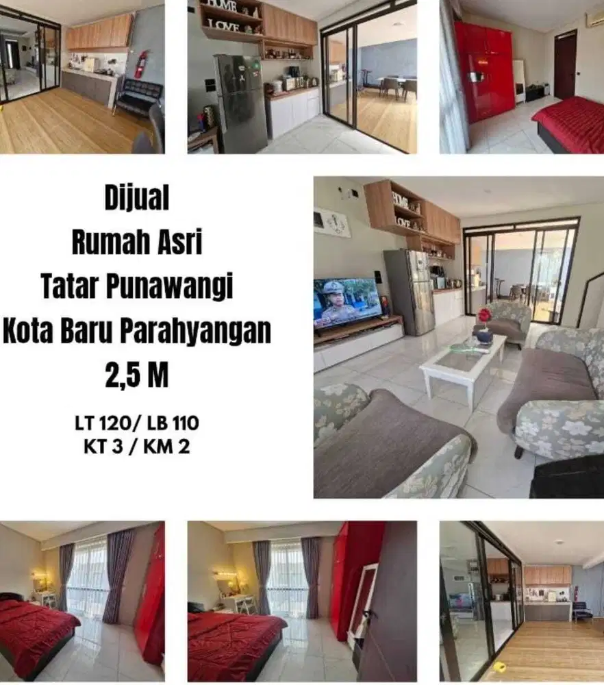 Termurah! Rumah asri di Tatar Punawangi Kota Baru Parahyangan