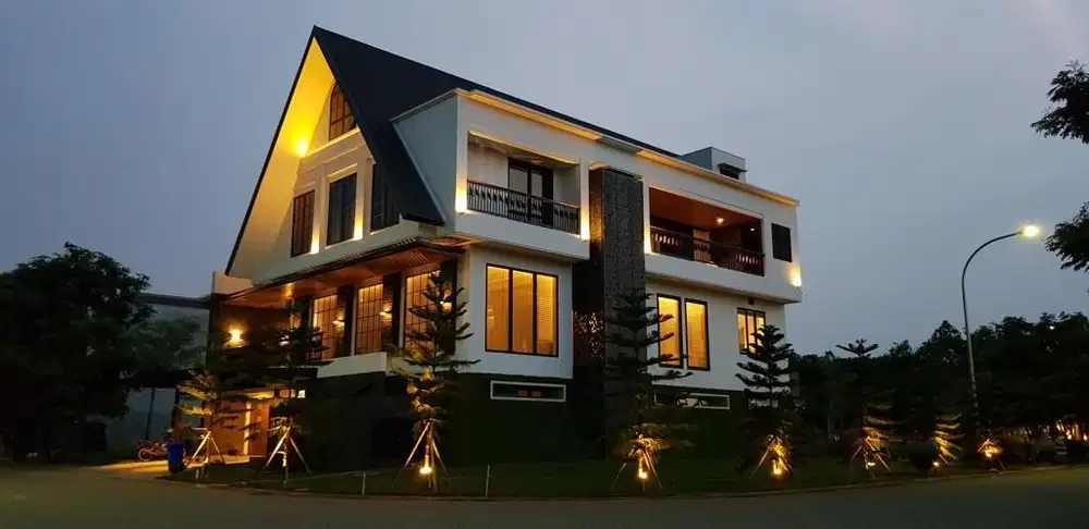 Dijual Cepat Rumah Mewah Full Furnished Di De Park BSD