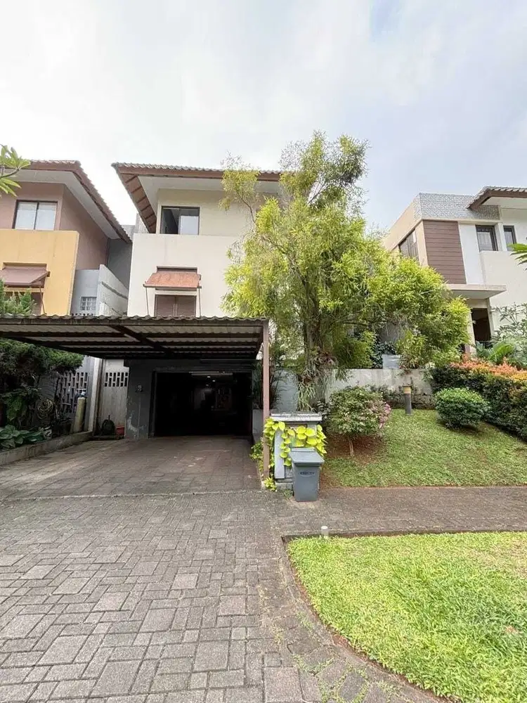Siap Huni Rumah Semi Furnished De Park Cluster Heliconia - BSD City