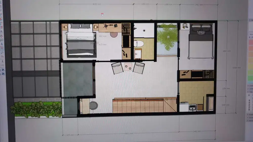 rumah dalam kompleks