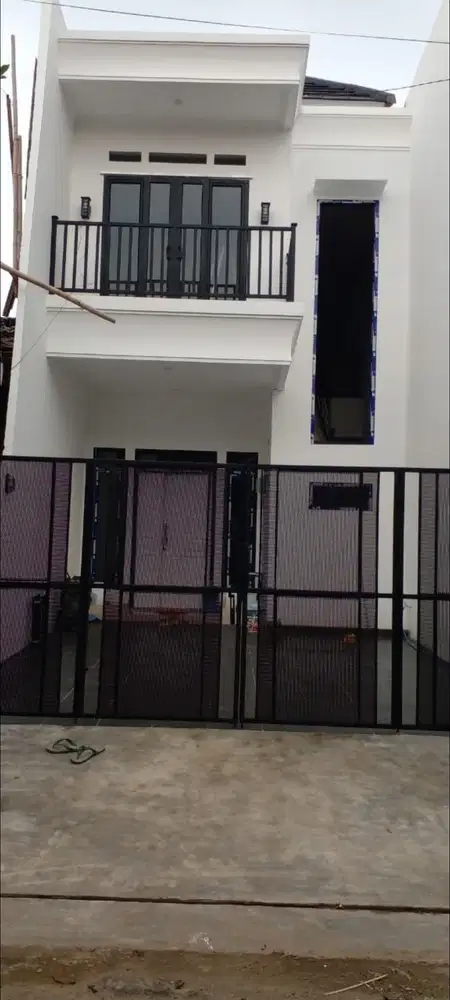 Jual cepat murah rumah baru renov megapolitan cinere depok limo