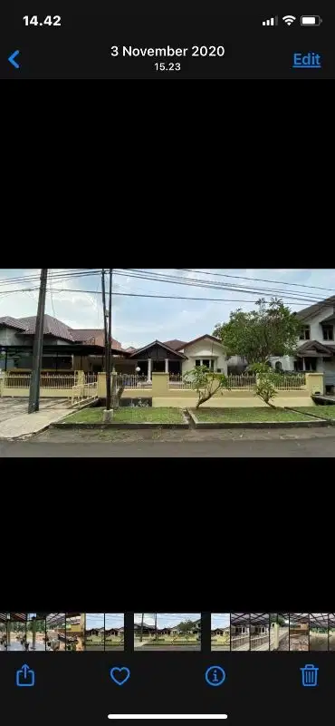 RUMAH LUAS DAN ASRI DI BUKIT PERMAI CIBUBUR