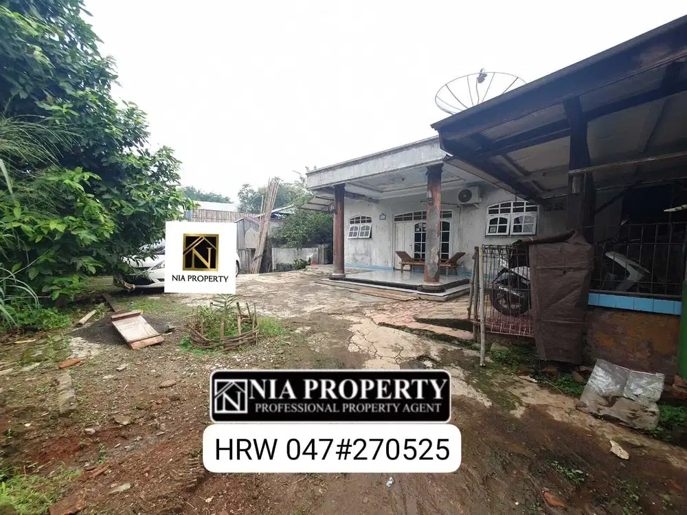 Dijual Tanah dan Bangunan Strategis di jalan Pekapuran Sukatani, Tapos