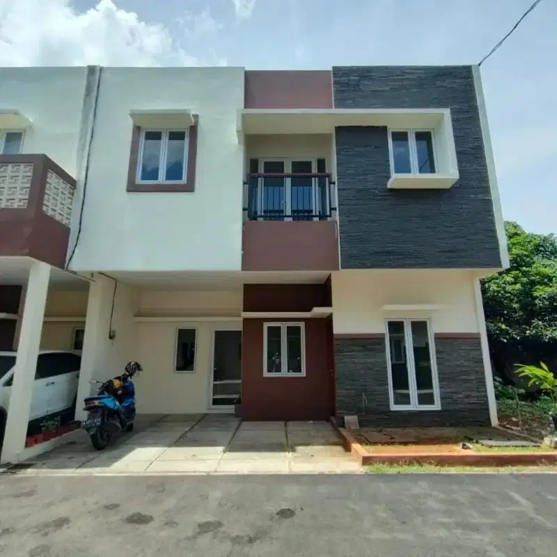Rumah Cluster Siap Huni nempel Akses BSD Harga Ekonomis