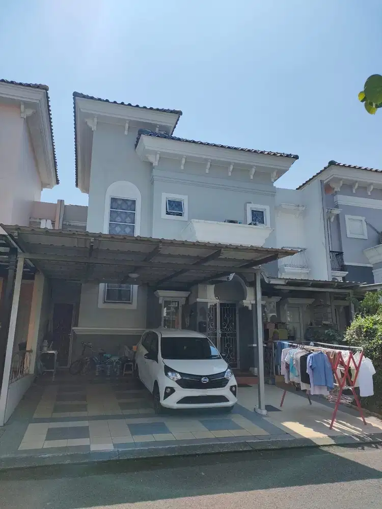 Rumah Cluster Alicante Gading Serpong Fully Furnished