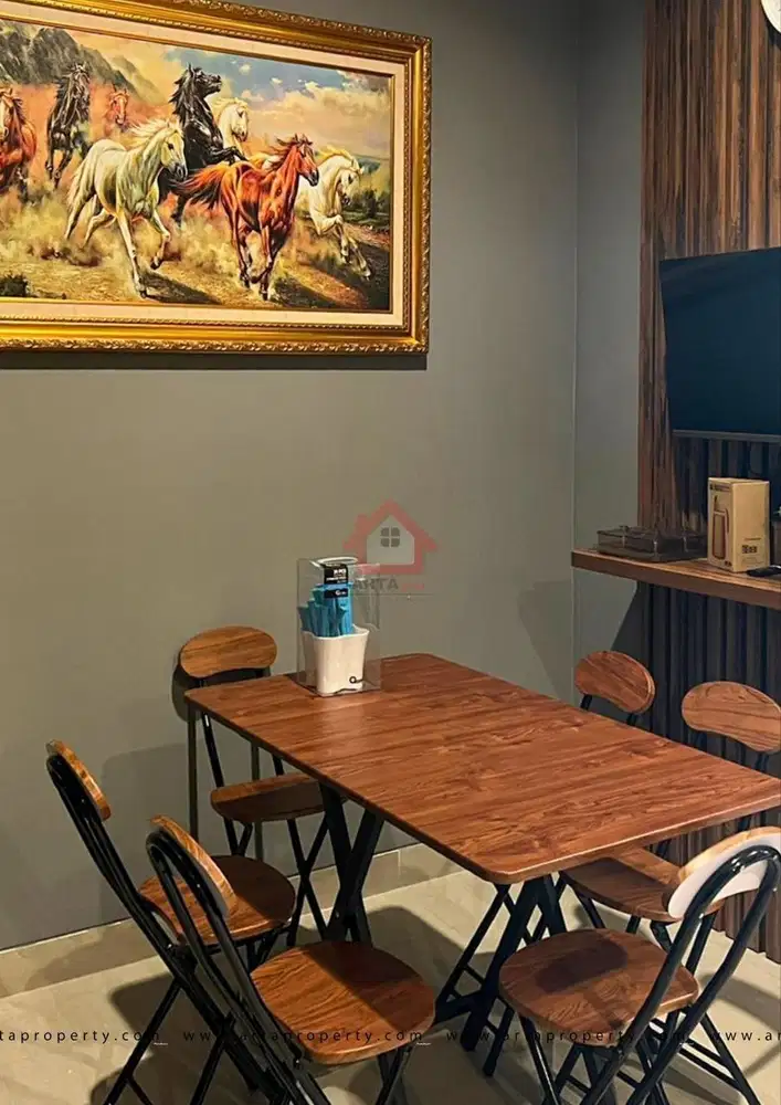 Apartemen Full Furnished Min.6bulan Di Fatmawati City Center