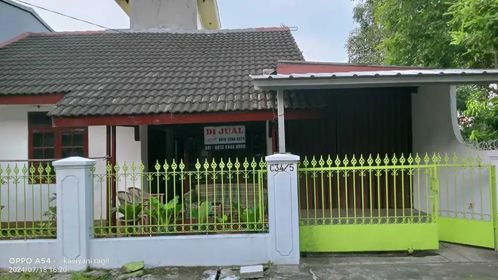 Jual Rumah Hook Pamulang Permai