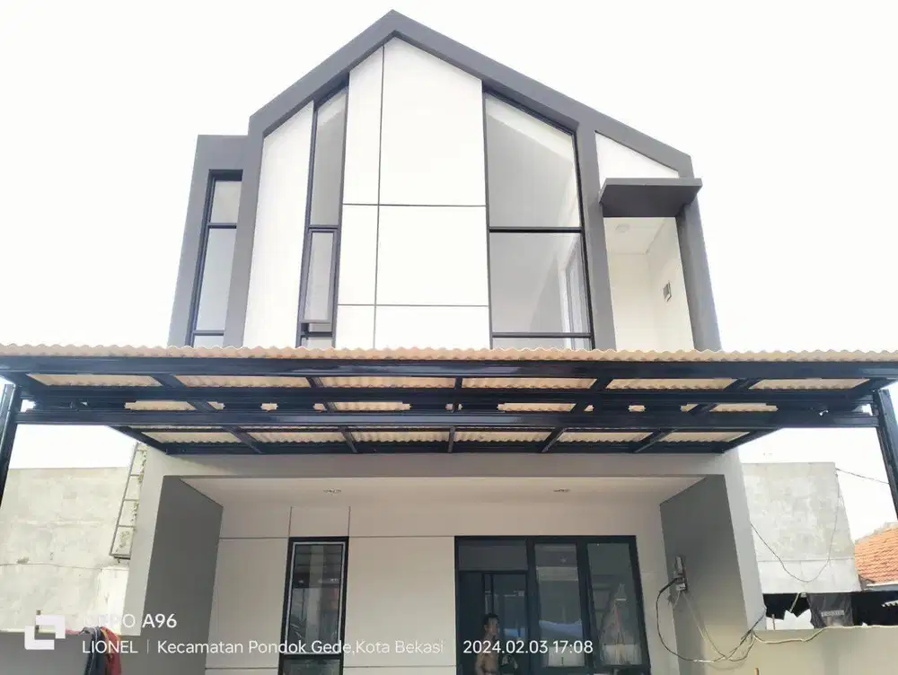 Dijual Rumah Baru DP 0% bebas biaya-biaya Di Jatiwaringin