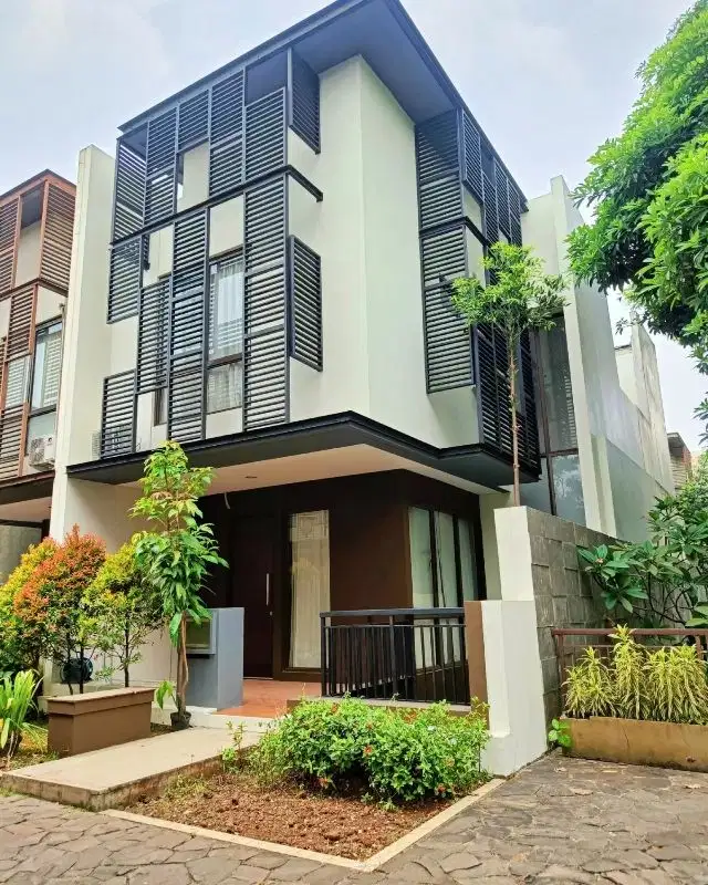 disewakan rumah whelford furnish siap huni greenwich bsd