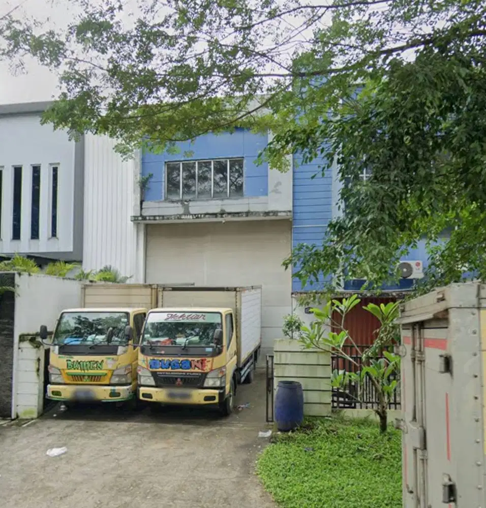 Disewakan Gudang Taman Tekno Ada Kantor+ Ruangan Pos Satpam BSD CITY