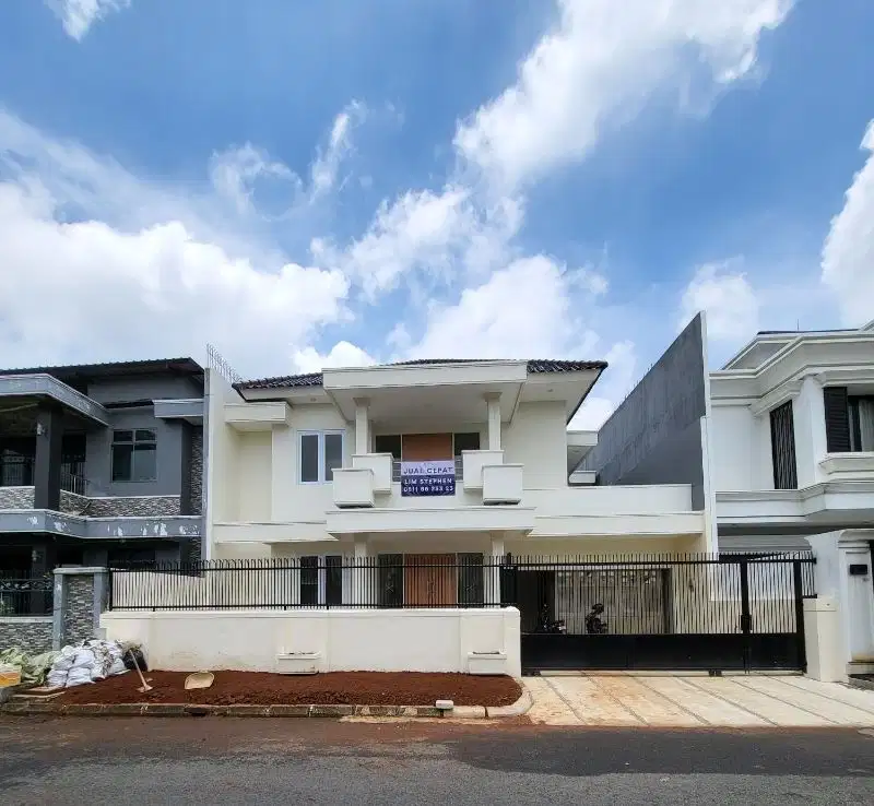 Dijual BU Rumah Hadap Boulevard Modernland Sudah Renov Luas 392 Meter