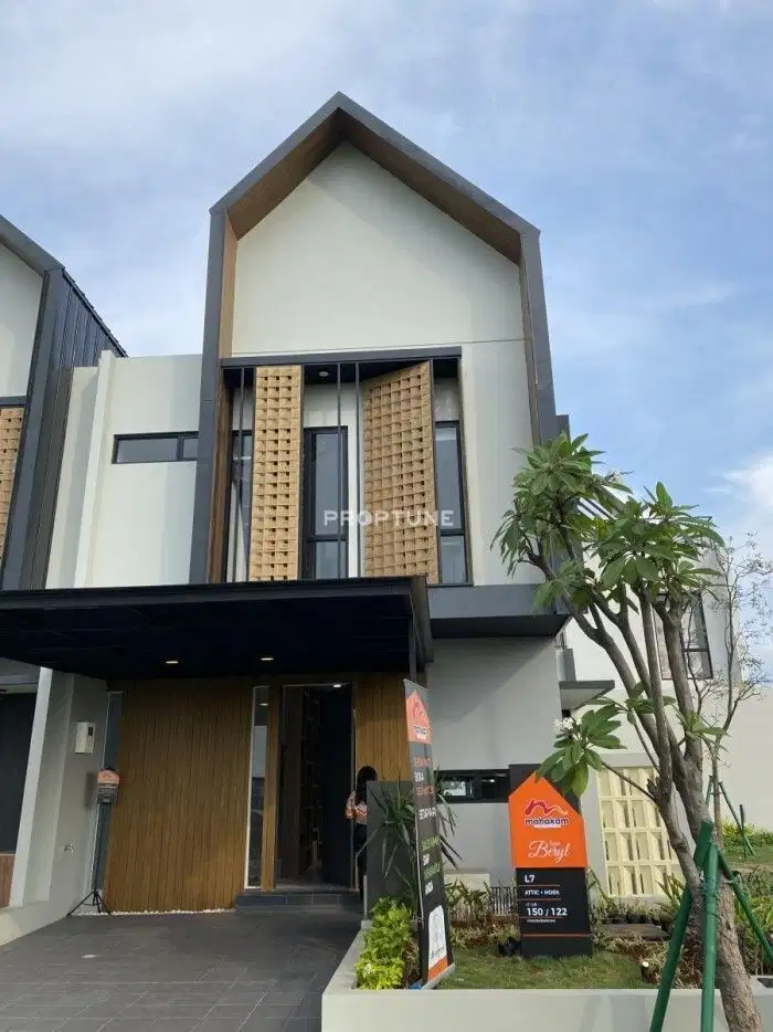 Rumah Cluster Mahakam 3 Kamar Tidur di JGC Cakung Jakarta Garden City