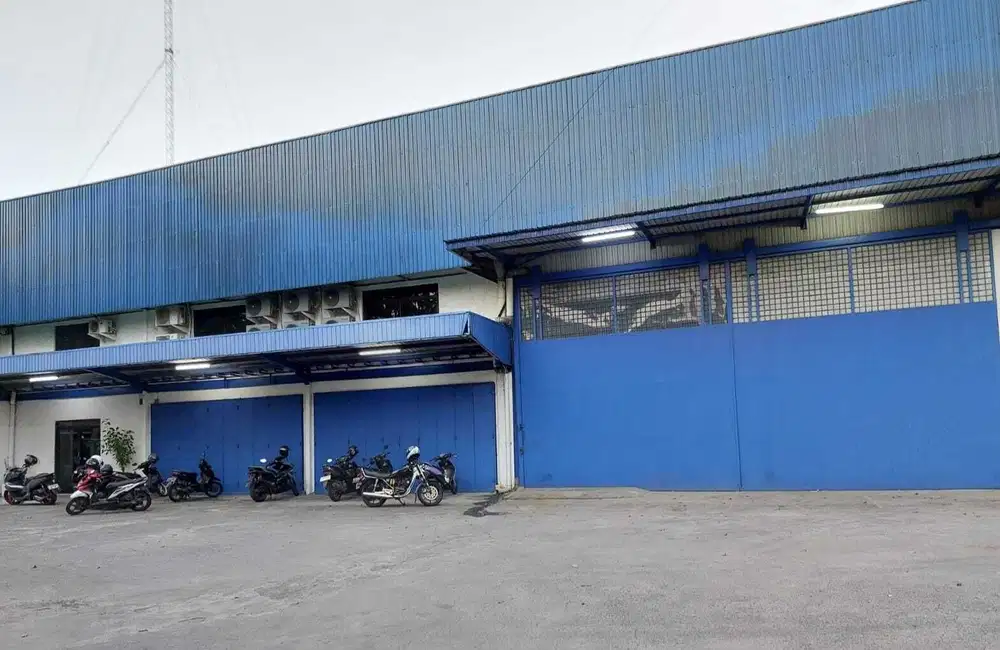 disewakan gudang sunter posisi jalan raya