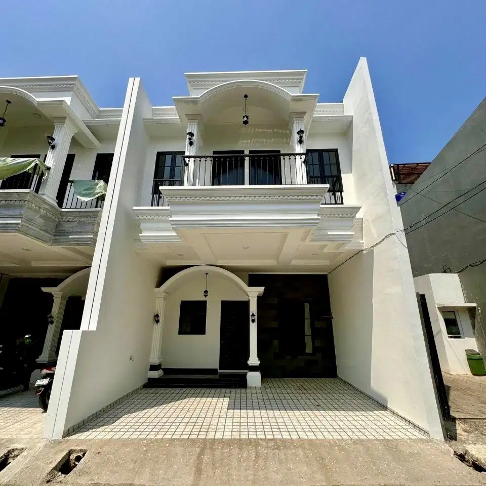 Rumah Dijual Tanah Baru Siap Huni Akses 2 Mobil Dekat Tol dan KRL