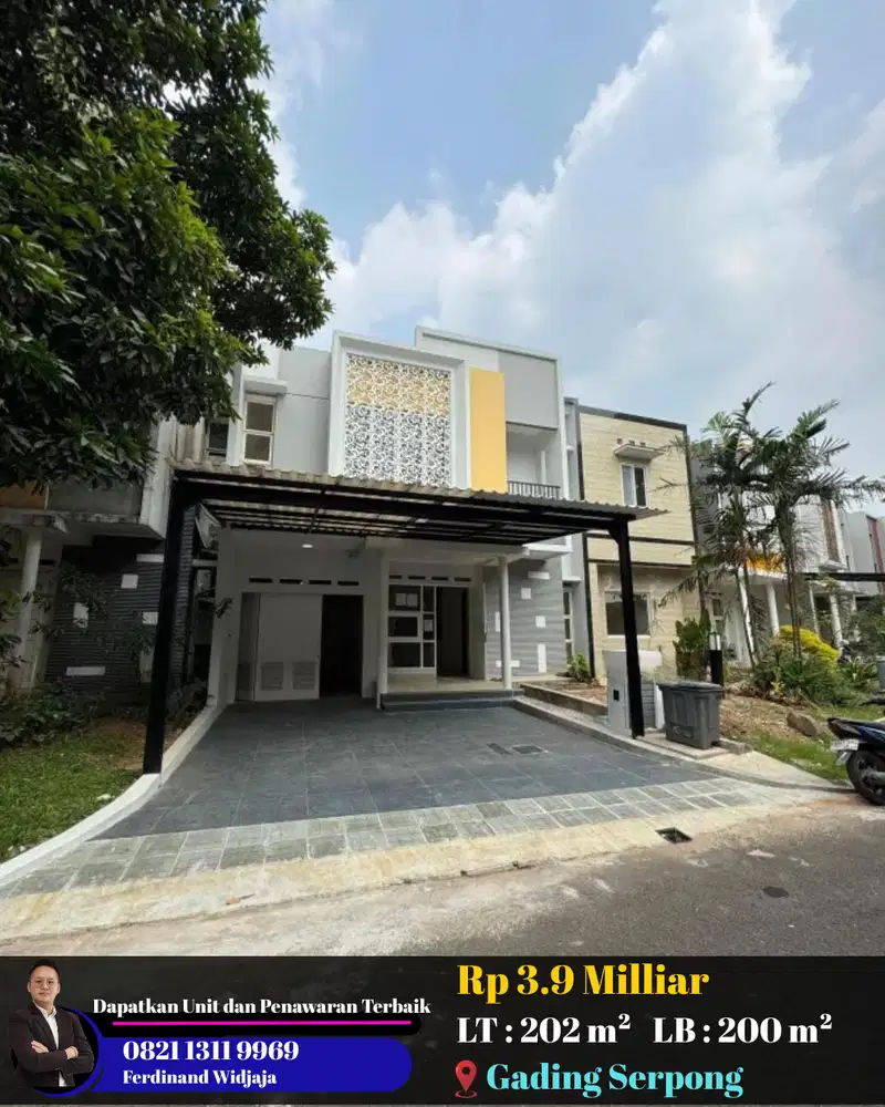 Rumah Mewah Harga Miring Murah Darwin Gading Serpong