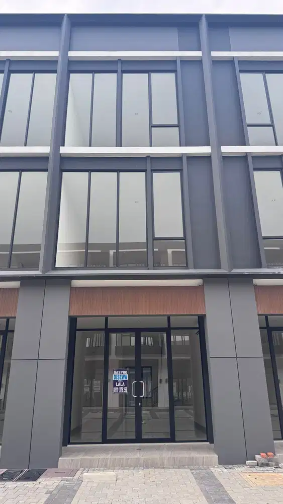 Disewakan Ruko Hampton Avenue C 17 Gading Serpong Tangerang