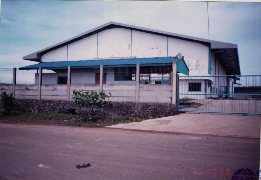 Dijual dibawah NJOP Gudang Plus Tanah di KBN Marunda - Cilincing