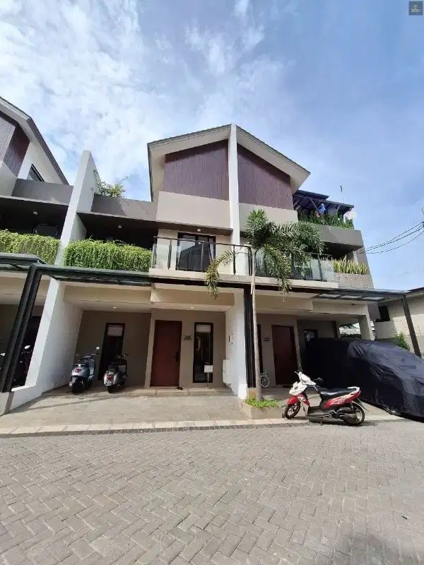 Rumah Estetik 3 Lt Siap Huni Bintaro Lokasi Strategis