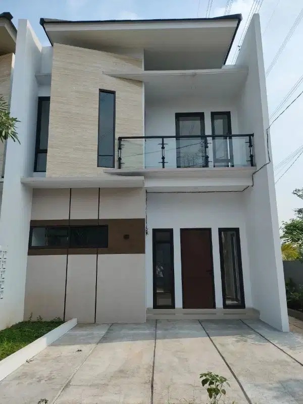 Rumah 2 Lt Tropical dkt Stasiun Sudimara dp 10 jt all in