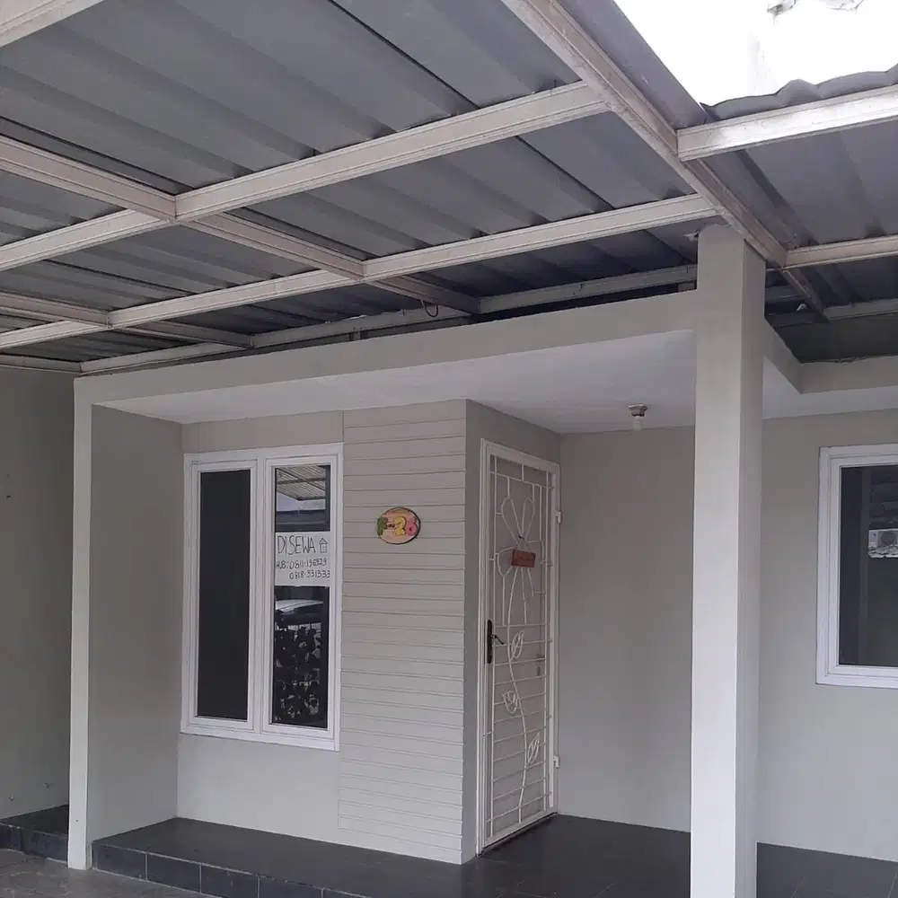 MURAH BU Rumah The Address cibubur LT90 Siap Huni Bonus AC Kitchen set