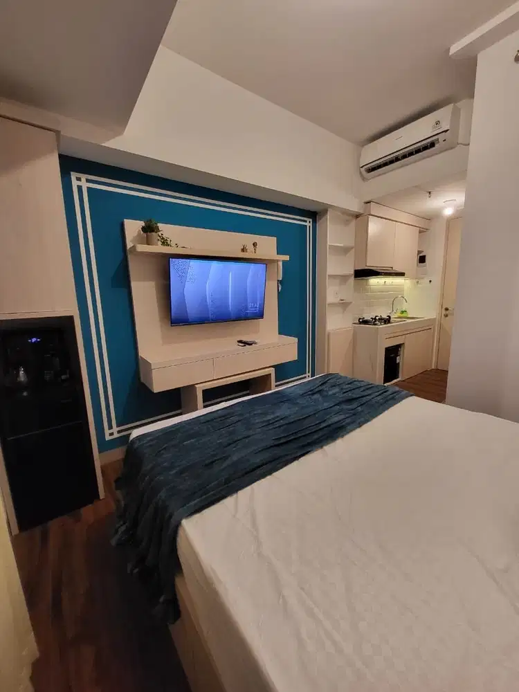 Disewakan murah Apartement Tokyo Riverside Studio Full Furnish cakep!