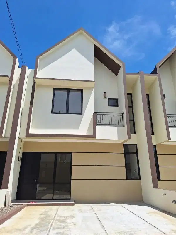 RUMAH DIJUAL DEKAT WALIKOTA TANGSEL 2 LANTAI MODEL SCANDINAVIAN