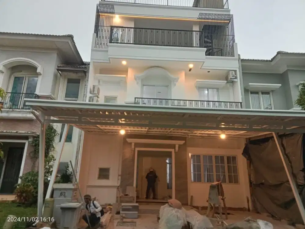 Di Jual Rumah cantik dan mewah di Phg Garing serpong include furnish