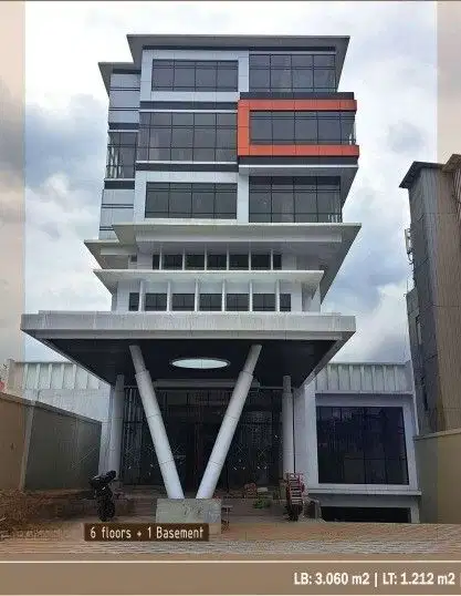 DIJUAL KANTOR STRATEGIS GEDUNG GRAND OTISTA OFFICE JAKARTA TIMUR