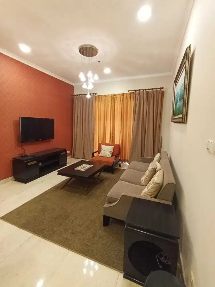 Disewakan Apartemen Senayan Residence Tipe 2 Kamar Tidur Furnished