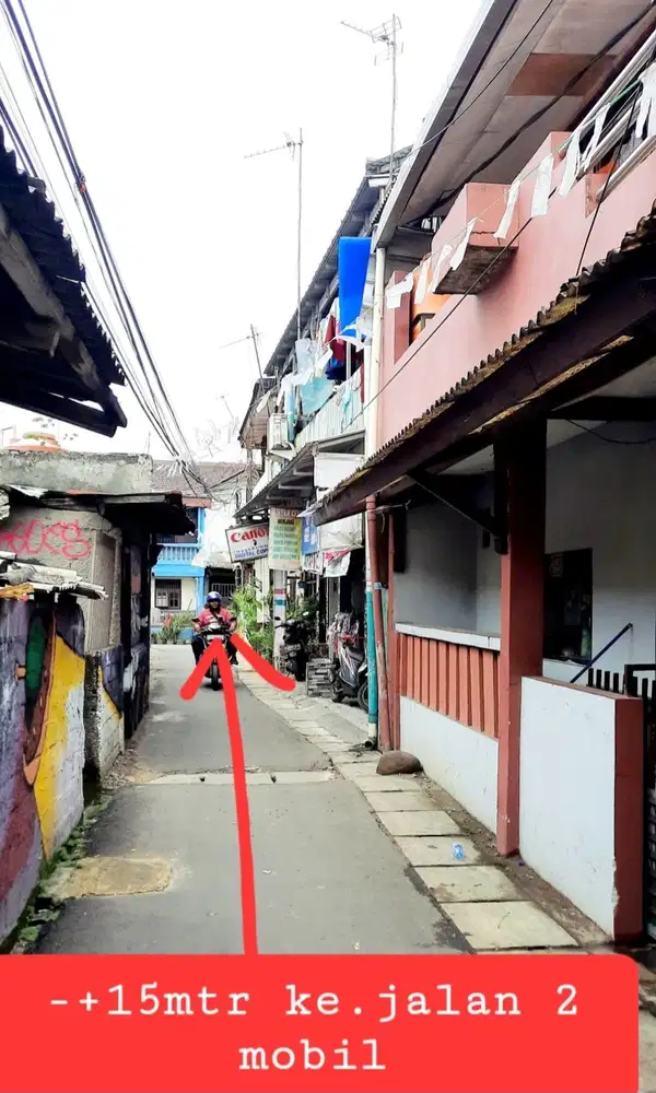 Rumah Pejaten tmr Ps.minggu jln 2 mbl Lt.112mtr 1.85m