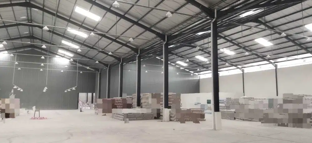 DISEWAKAN GUDANG 2300 METER LEGOK TANGERANG AKSES KONTAINER 40 FEET