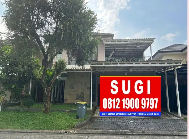 Rumah Bagus Mewah boulevard sentul city