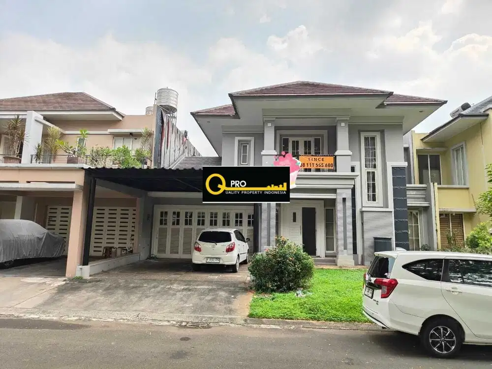 Disewakan Rumah Cantik dan Mewah Dekat ke Tol Lokasi Alam Sutera