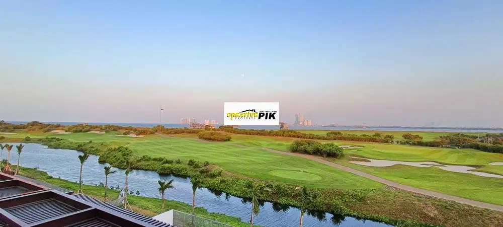 FOR SALE RUMAH GOLF ISLAND, CLUSTER MEWAH  Best View Golf dan Laut