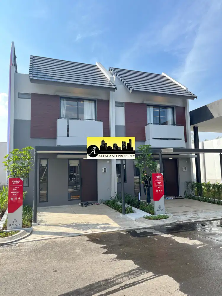 DIJUAL RUMAH CLUSTER RONA LOKASI STRATEGIS