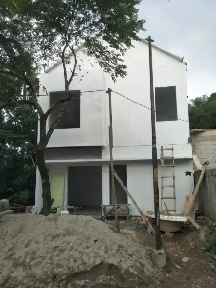 Jual rumah siap bangun type 60/60, bisa custom