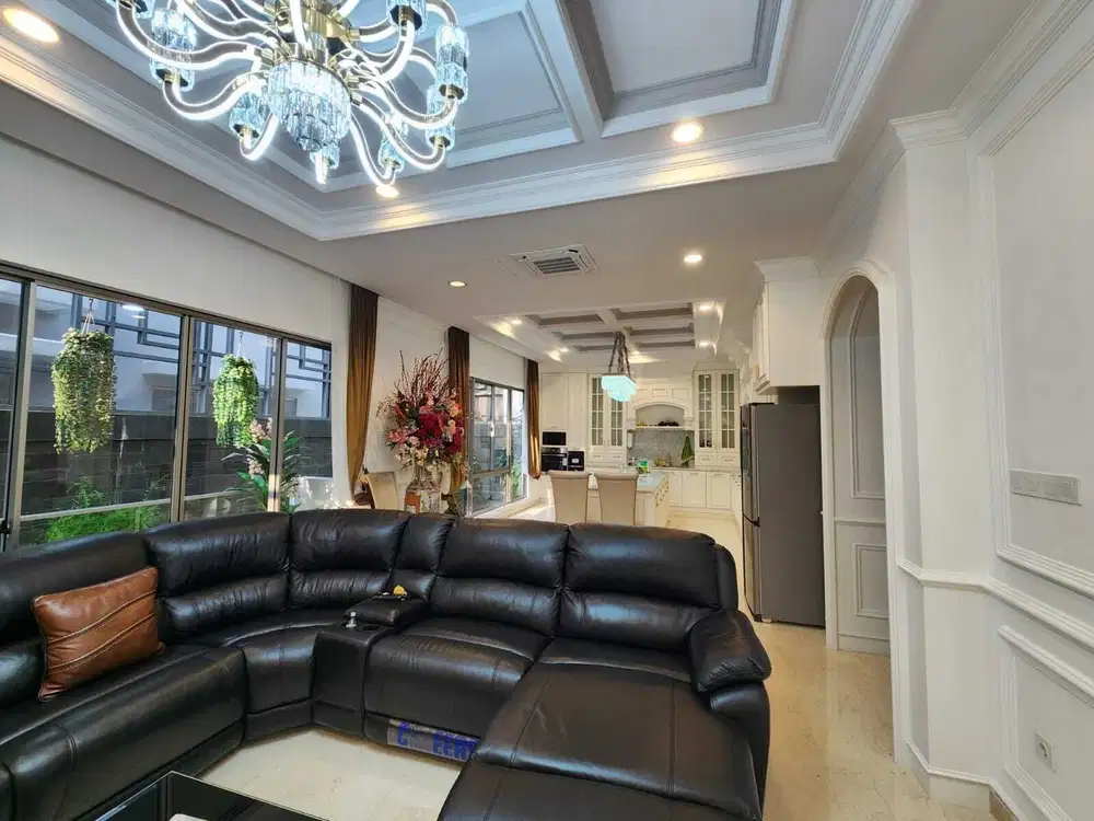 Dijual Rumah Mewah Golf Island PIK Luas 12x20 Furnished Cantik