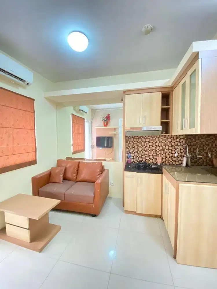 Di Sewakan Apartment 2 br Furnish Di Green Pramuka City