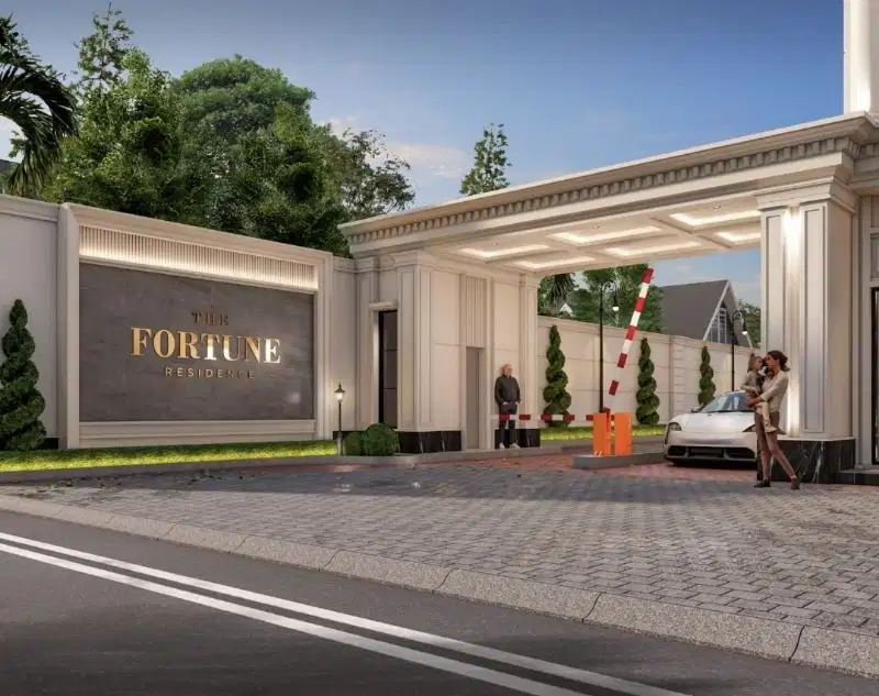 DIJUAL VILLA MEWAH THE FORTUNE JL.PASAR 3 - KRAKATAU