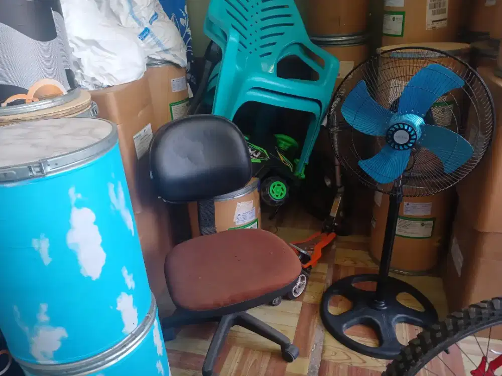 Kipas angin besar bekas normal siap pake