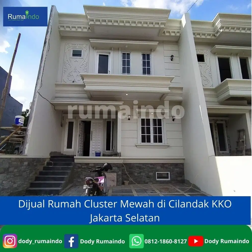 Dijual Rumah Cluster Mewah di Cilandak KKO Jakarta Selatan