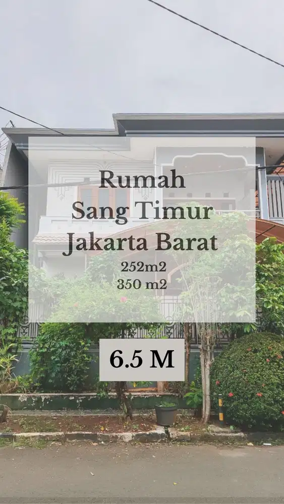 Dijual Rumah di Tosiga Jakarta Barat