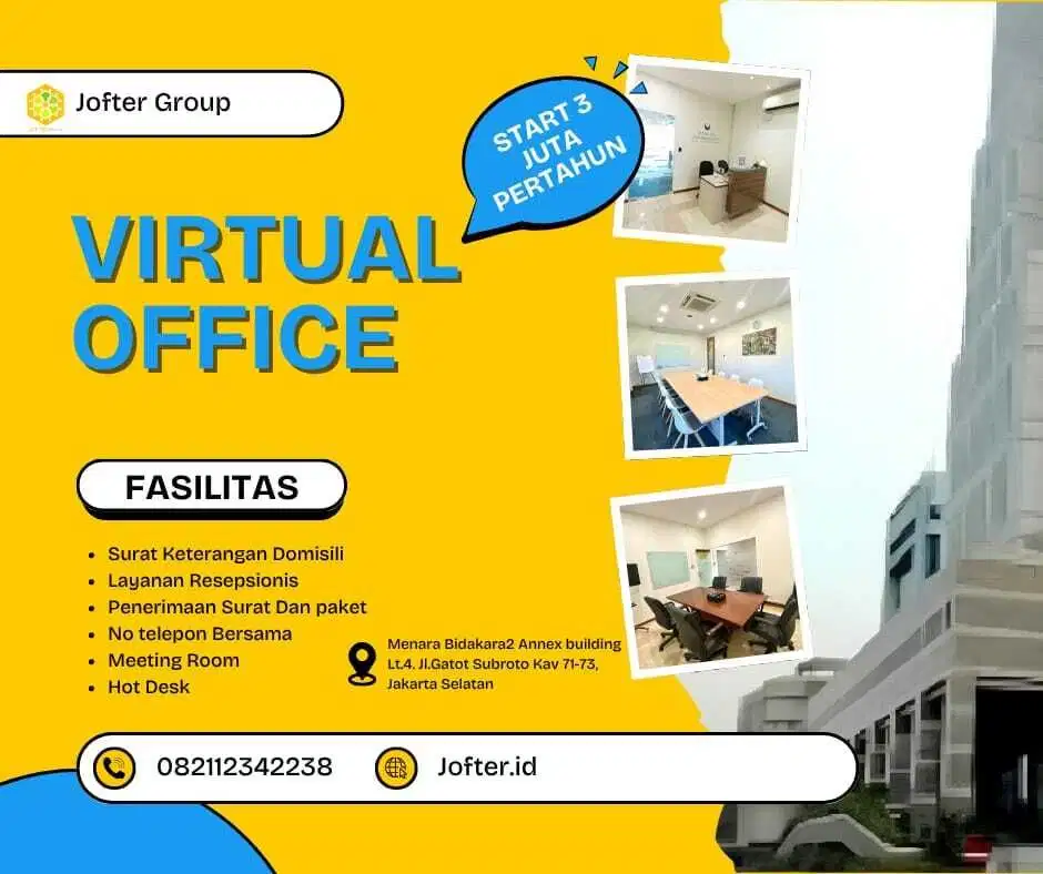 Virtual Office Murah Jakarta Selatan