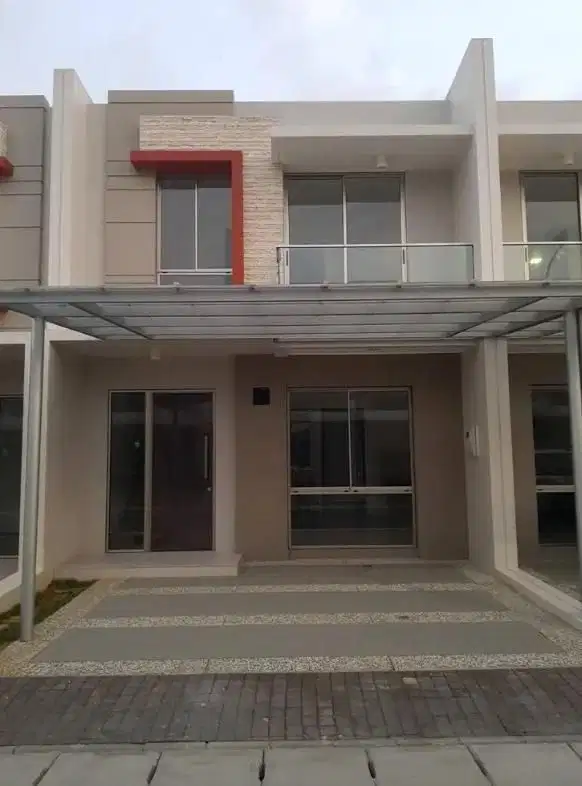 PIK2 Dijual rumah 2 kamar tidur luasn 60 atau 6x10 cluster ada danau