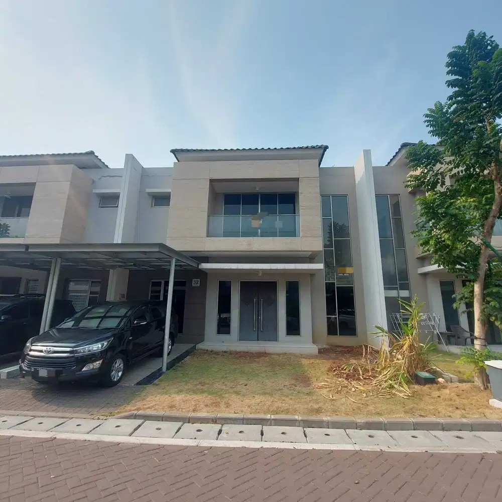 DIJUAL Rumah golf island piano hadap selatan 10x15 / 150m siap ajb
