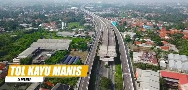 GUDANG DI KAWASAN DI JUAL LOKASI STRATEGIS 5 MENIT KE TOL KAYU MANIS