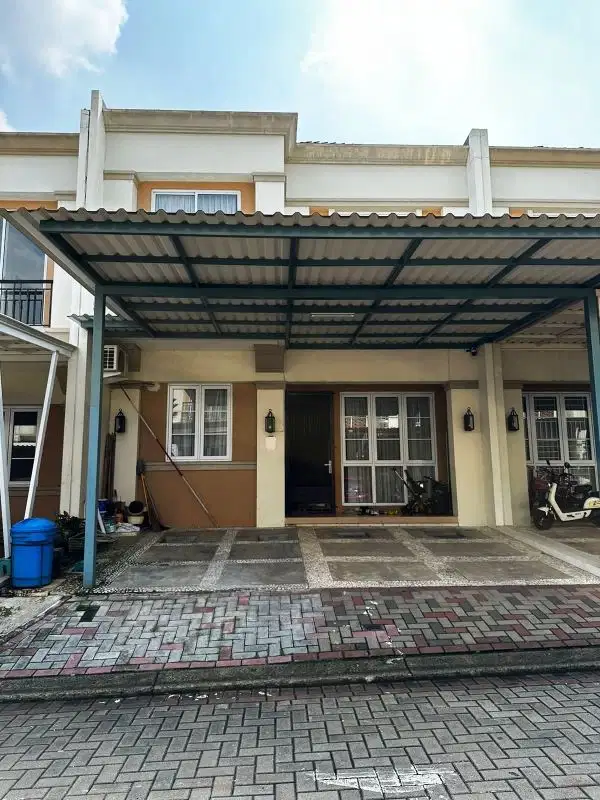 jual cepat harga murah rumah cluster alegria bsd city
